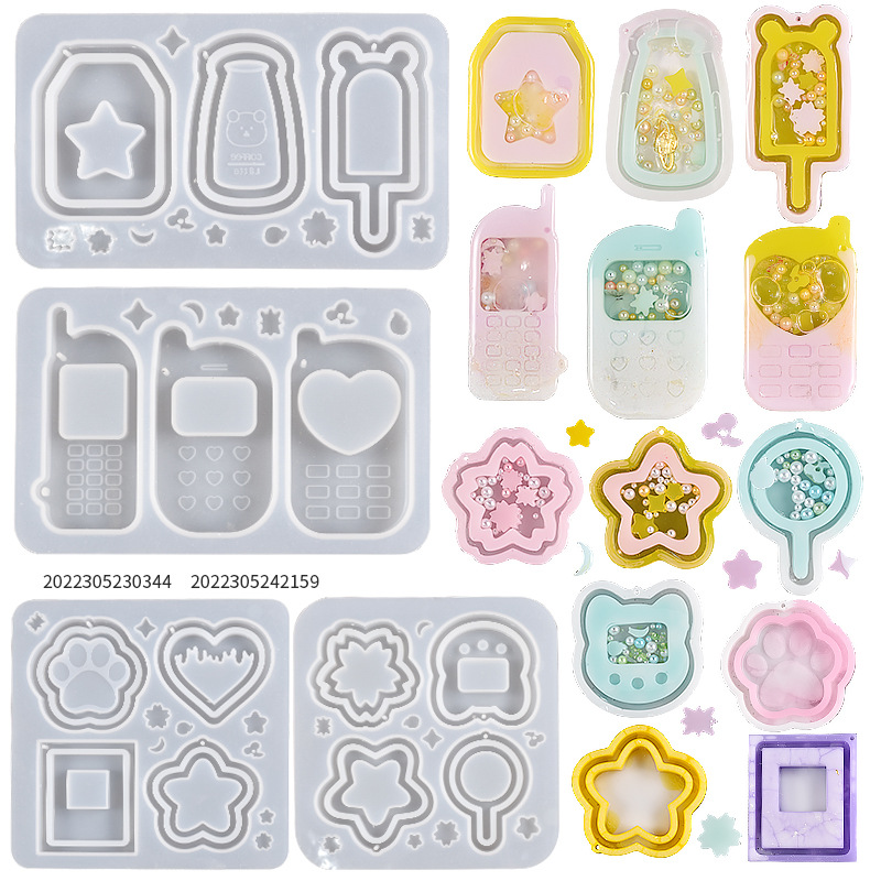 Resin Shaker Molds Set Charms  - Resin Art Equipment review and price