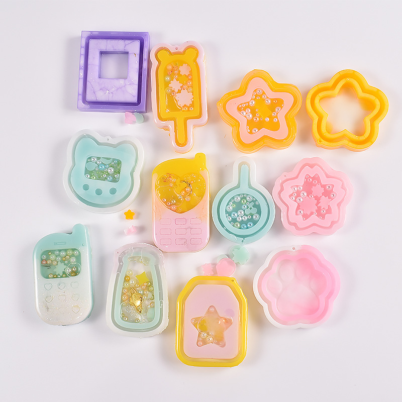 Resin Shaker Molds Set Charms  - Resin Art Equipment review and price