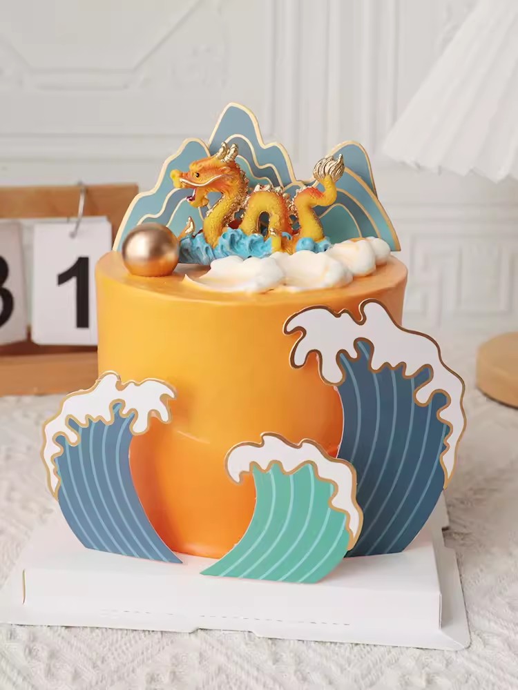 Chinese Style Happy Cake Toppe - Resin Art Alphabet review and price