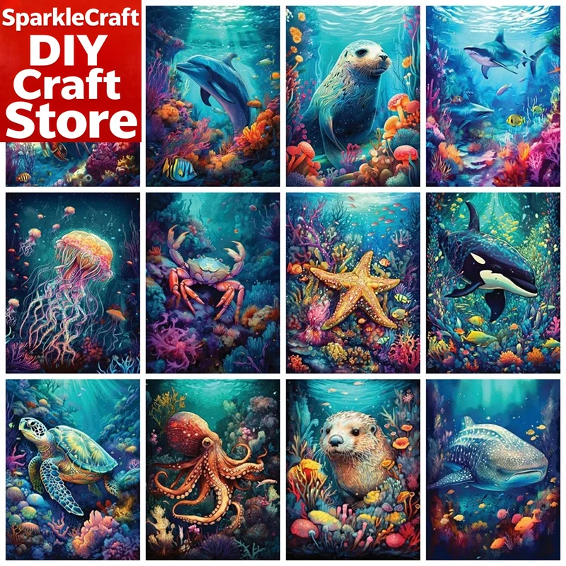1PC frameless  Full Square Rou - Resin Art Wallpaper review and price