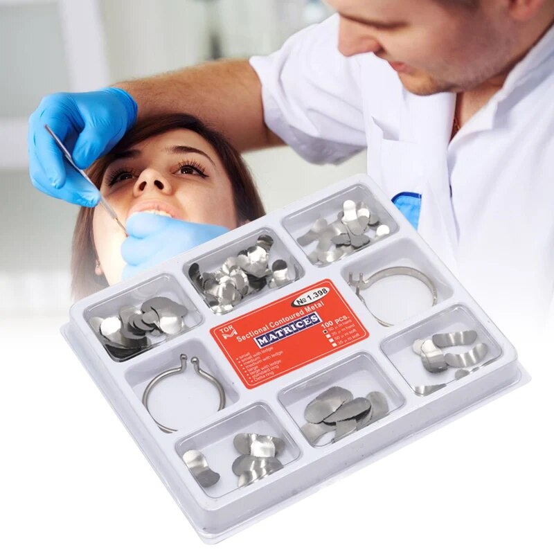 100Pcs/Box Dental Sectional Ma - Resin Art Case review and price