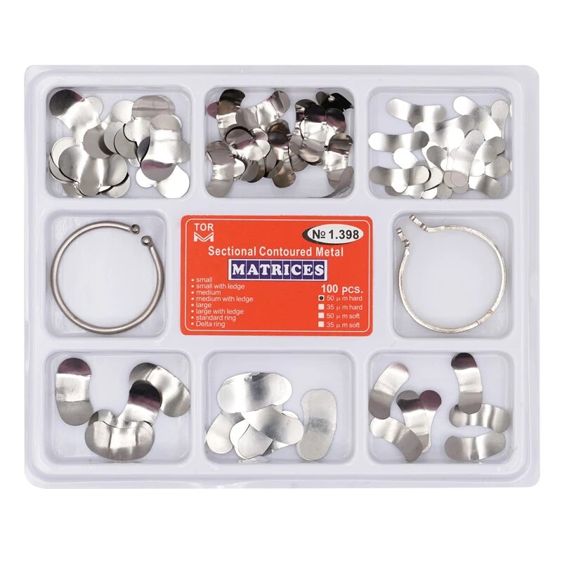 100Pcs/Box Dental Sectional Ma - Resin Art Case review and price