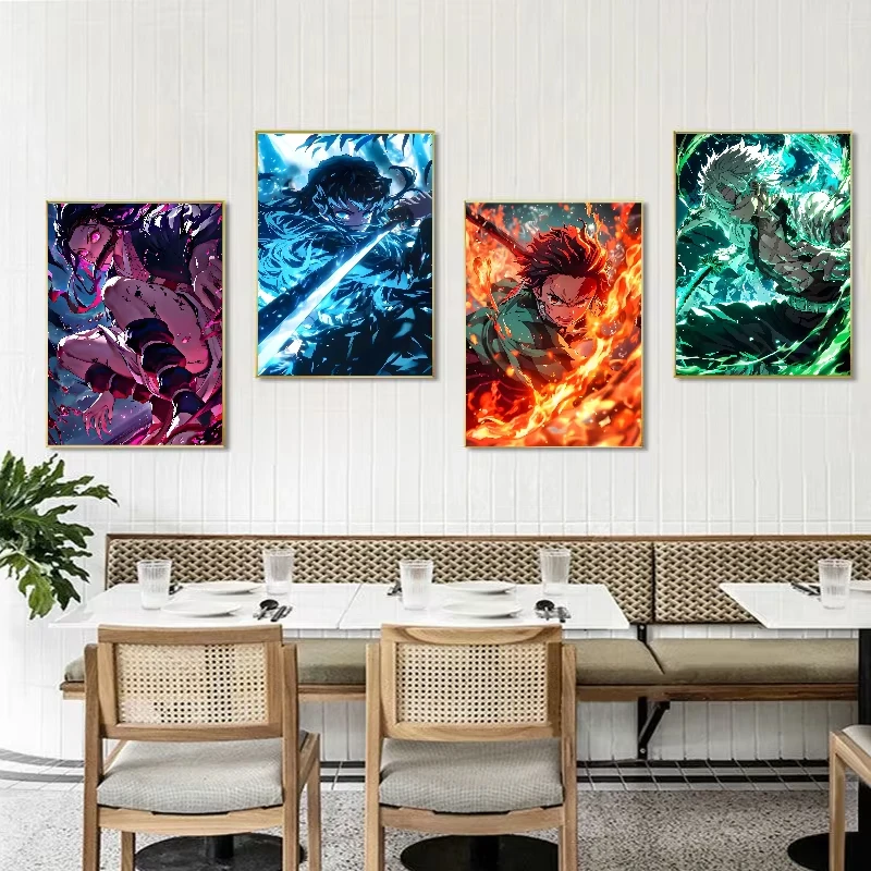 Demon Slayer Anime 5D Full Rou - Resin Art Wallpaper review and price