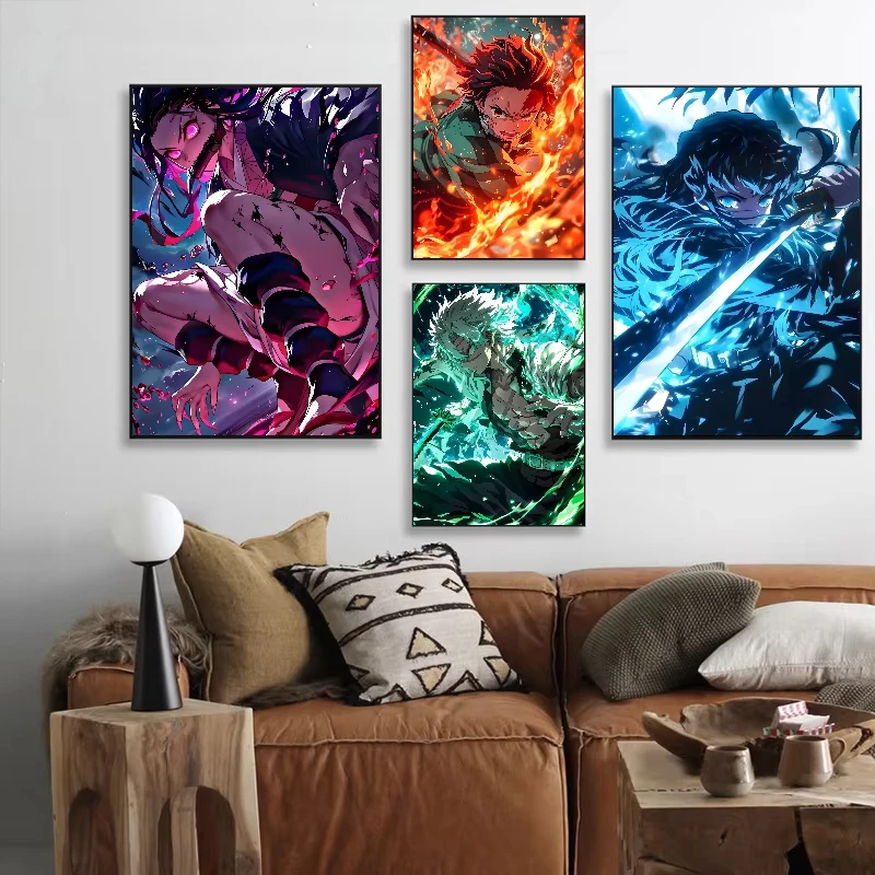 Demon Slayer Anime 5D Full Rou - Resin Art Wallpaper review and price
