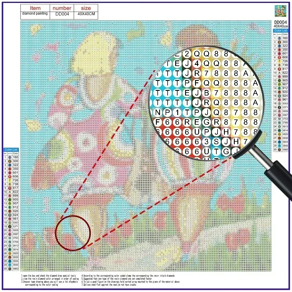 1PC frameless 5D Diamond Paint - Resin Art Equipment review and price