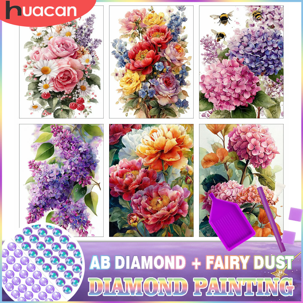 HUACAN Diamond Painting Kit Fl - Resin Art Rose review and price
