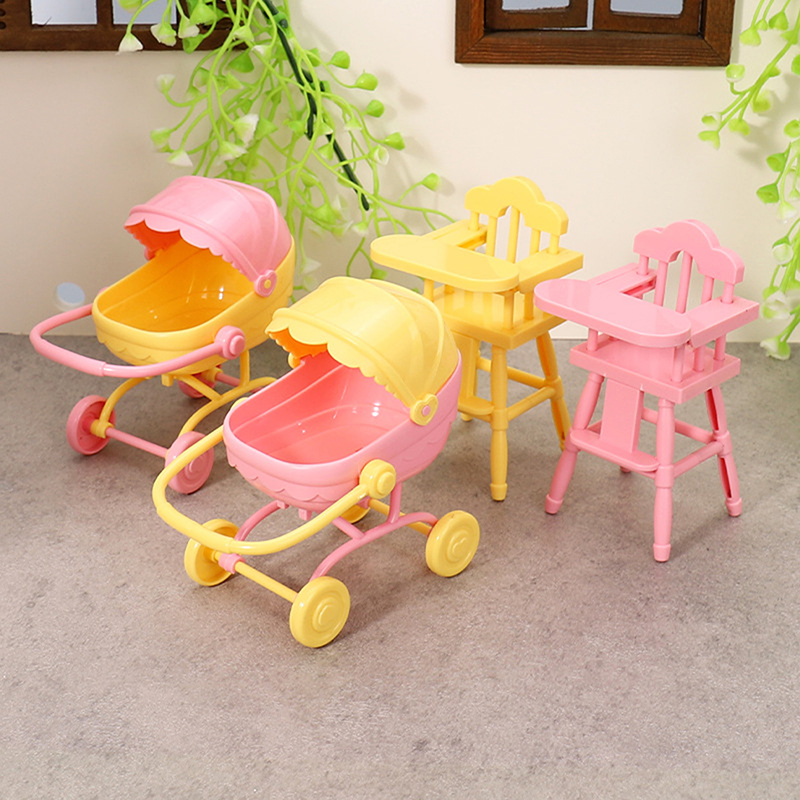 1 Set Mini Baby For Doll Strol - Resin Art Baby review and price